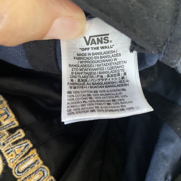 VANS Take A Stand EQUALITY WORLDWIDE Peace Sign Hat Blue Adult Unisex One‎ Size - Picture 10 of 12